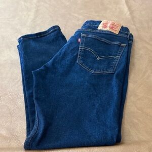 Levi's Women's Dark Blue Skinny Jeans